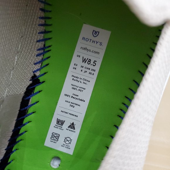 Rothy's The Original Slip On Sneaker in Sand - Picture 15 of 15